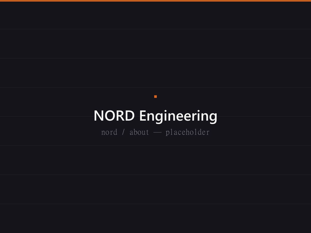 NORD engineering facility