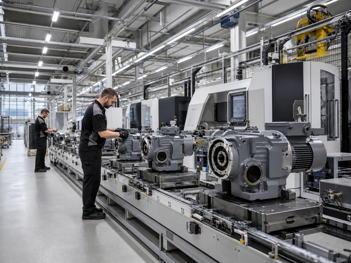 SEW-Eurodrive gear motor manufacturing facility