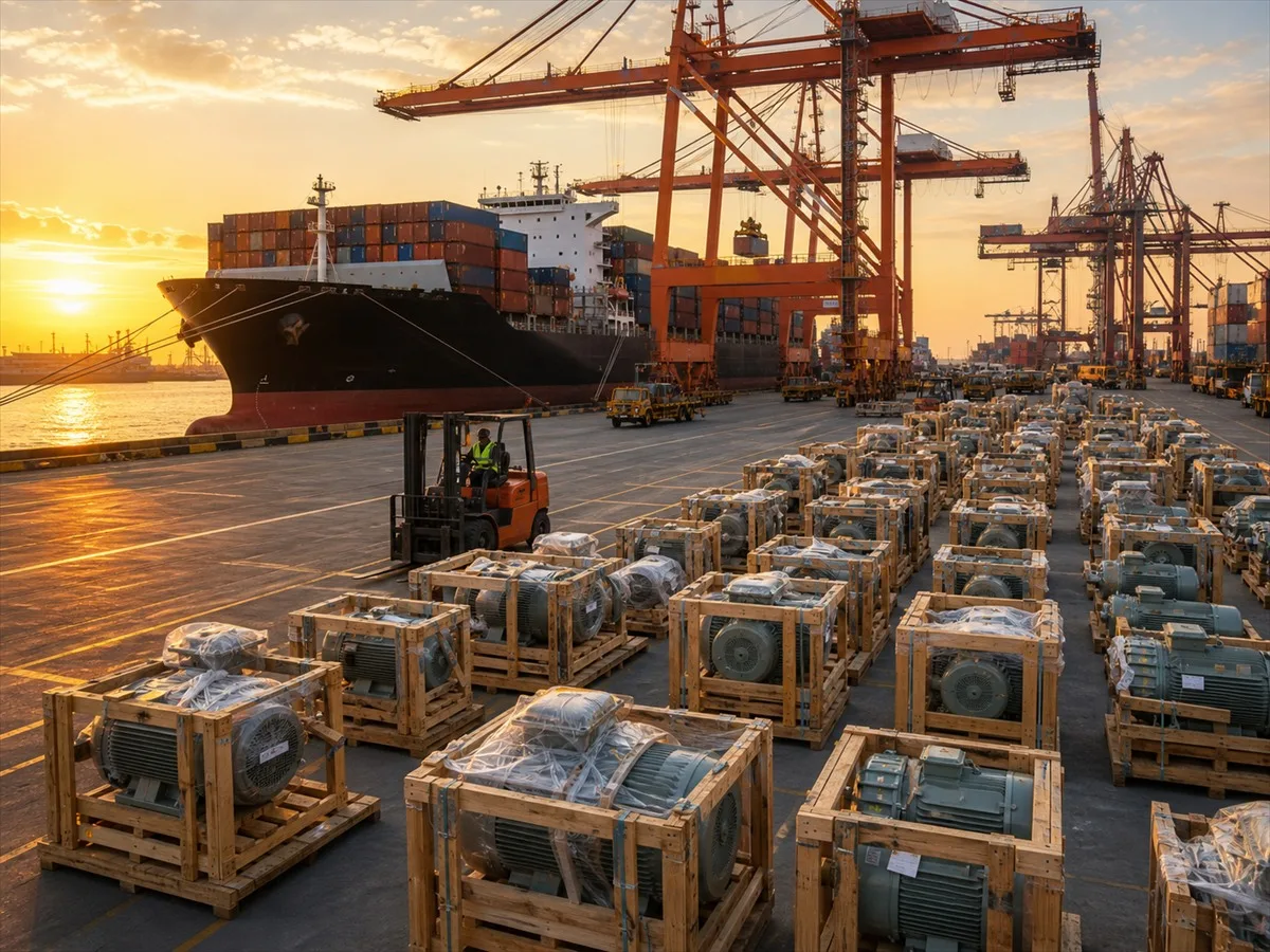 Motor export shipping from China